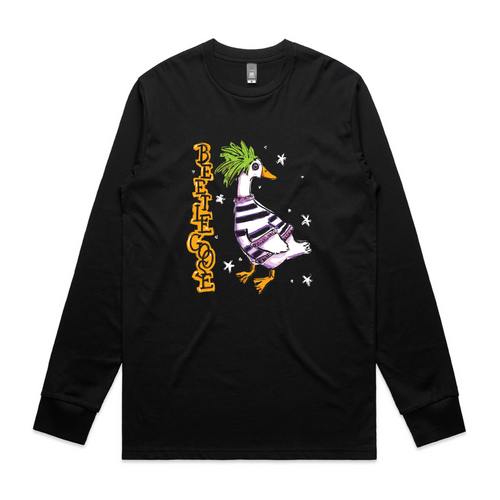 Beetlegoose Tee by Lonely Kids Club. All clothing from our T-shirts to our shorts and hoodies are ethically made, and printed packed and shipped from Sydney.