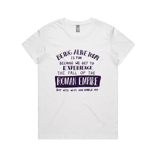 Being Alive Today by Lonely Kids Club. All clothing from our T-shirts to our shorts and hoodies are ethically made, and printed packed and shipped from Sydney.