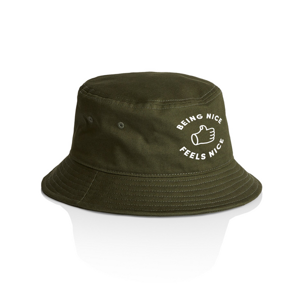 Being Nice Feels Nice Bucket Hat