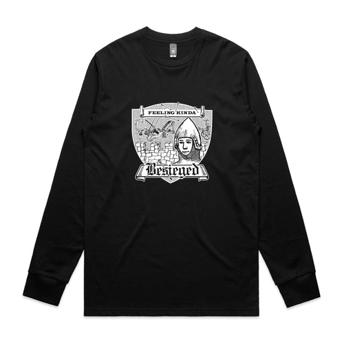 Besieged Tee by Lonely Kids Club. All clothing from our T-shirts to our shorts and hoodies are ethically made, and printed packed and shipped from Sydney.