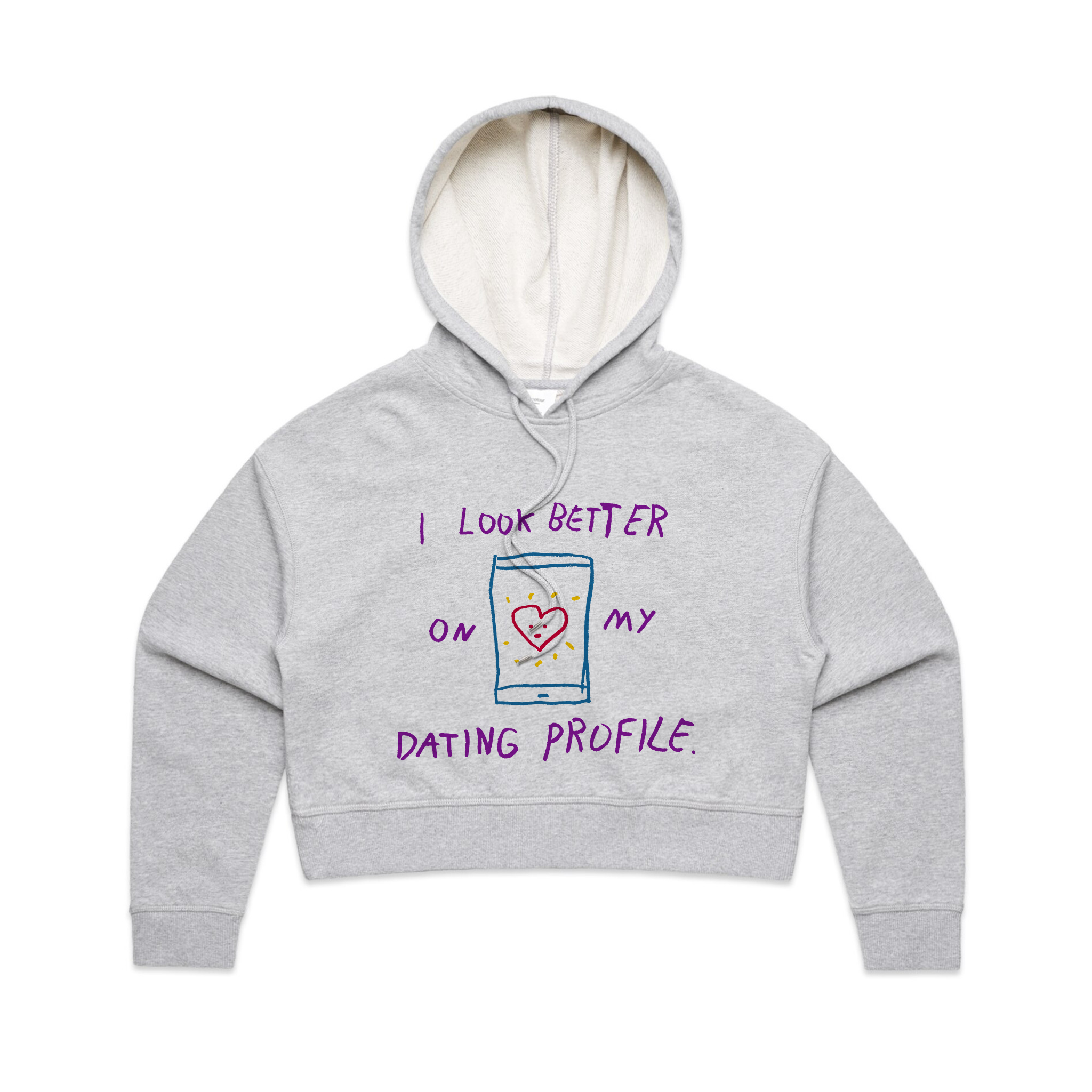 Better On My Dating Profile Hoodie