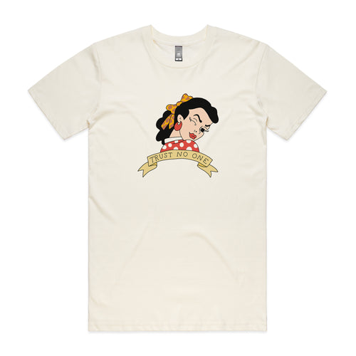Betty Tee by Lonely Kids Club. All clothing from our T-shirts to our shorts and hoodies are ethically made, and printed packed and shipped from Sydney.