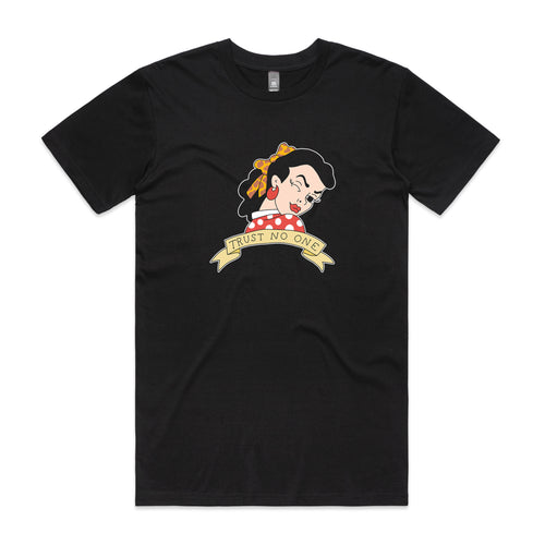Betty Tee by Lonely Kids Club. All clothing from our T-shirts to our shorts and hoodies are ethically made, and printed packed and shipped from Sydney.