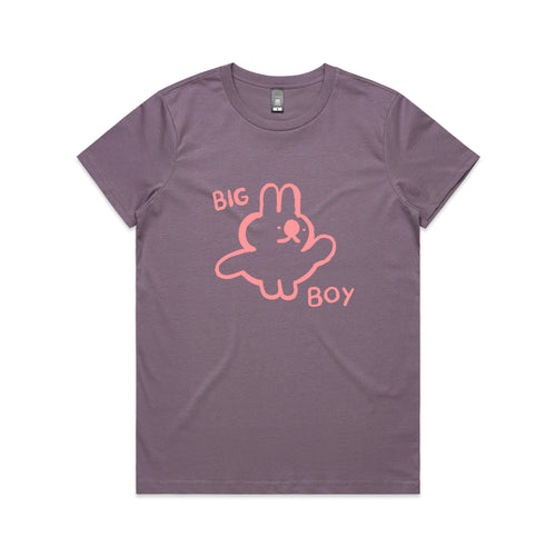 Big Boy Tee by Lonely Kids Club. All clothing from our T-shirts to our shorts and hoodies are ethically made, and printed packed and shipped from Sydney.