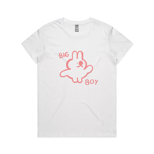 Big Boy Tee by Lonely Kids Club. All clothing from our T-shirts to our shorts and hoodies are ethically made, and printed packed and shipped from Sydney.