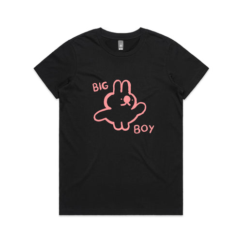 Big Boy Tee by Lonely Kids Club. All clothing from our T-shirts to our shorts and hoodies are ethically made, and printed packed and shipped from Sydney.