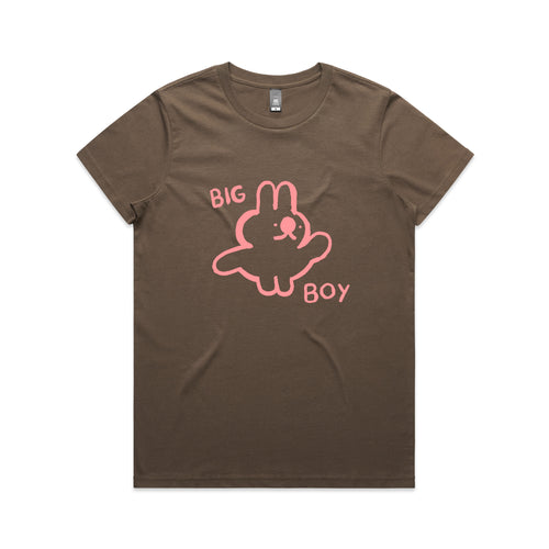 Big Boy Tee by Lonely Kids Club. All clothing from our T-shirts to our shorts and hoodies are ethically made, and printed packed and shipped from Sydney.