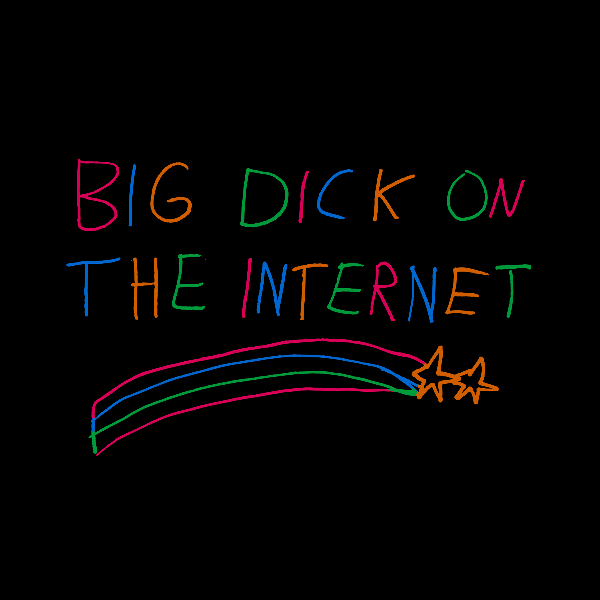 Big Dick On The Internet Tee