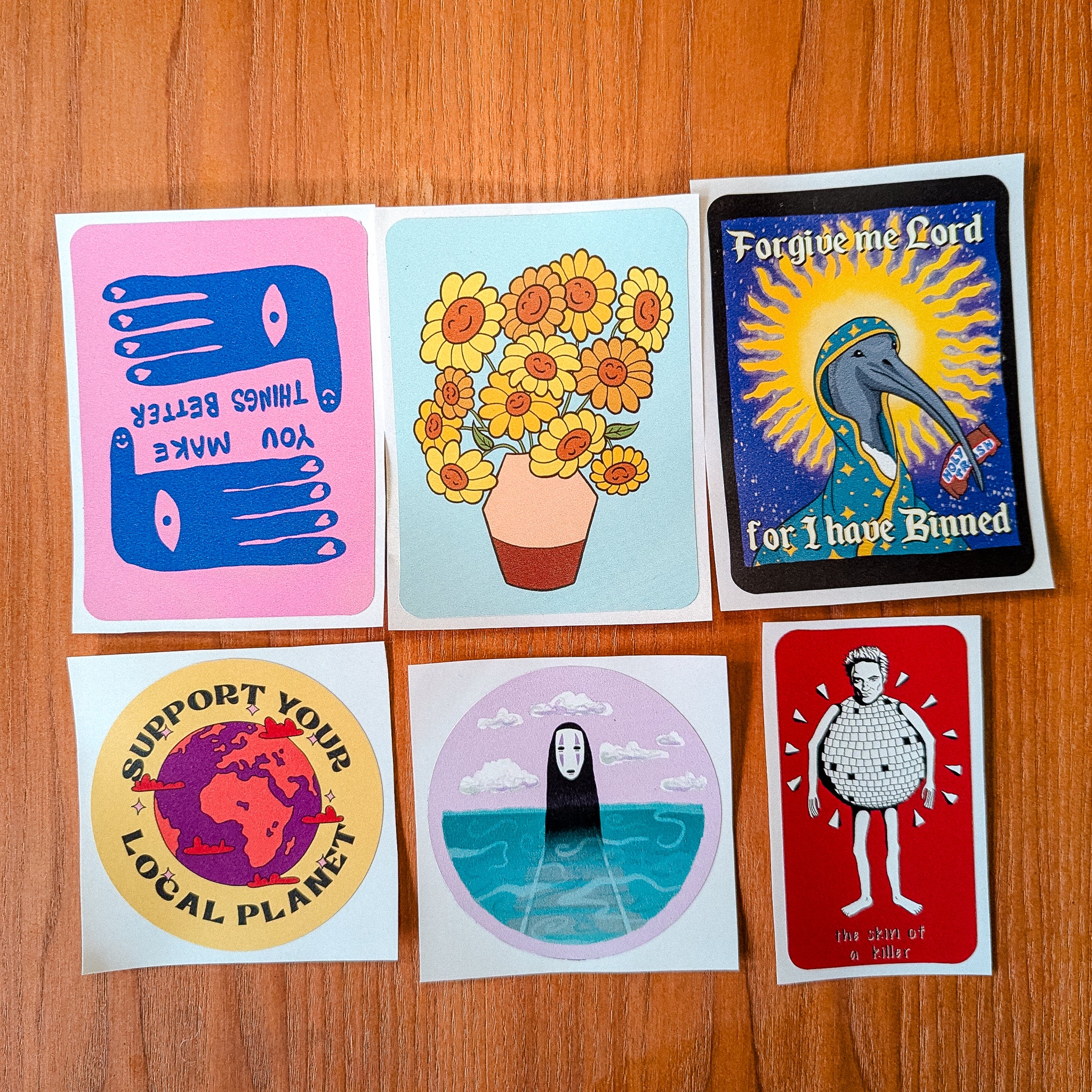 Heavy Duty Sticker Pack - Vol. 1 Ethically Made T-Shirts, Hoodies ...