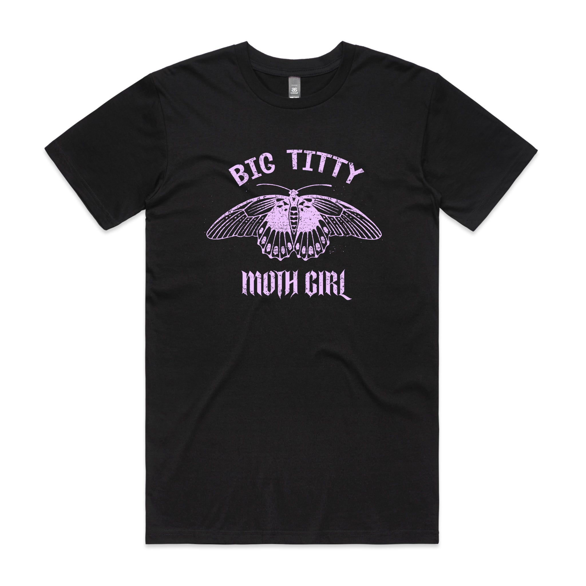 Big Titty Moth Girl Tee