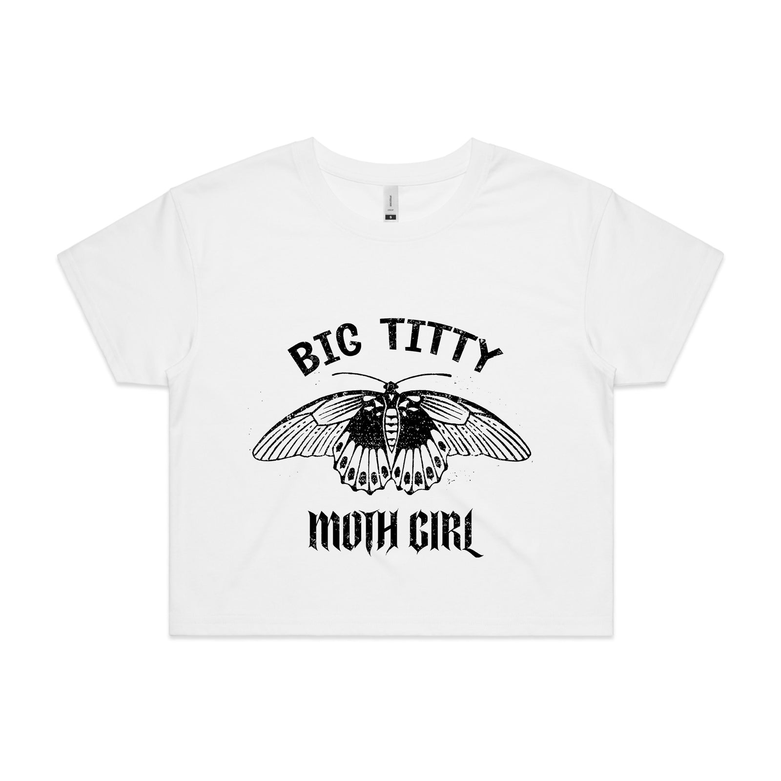 Big Titty Moth Girl Tee