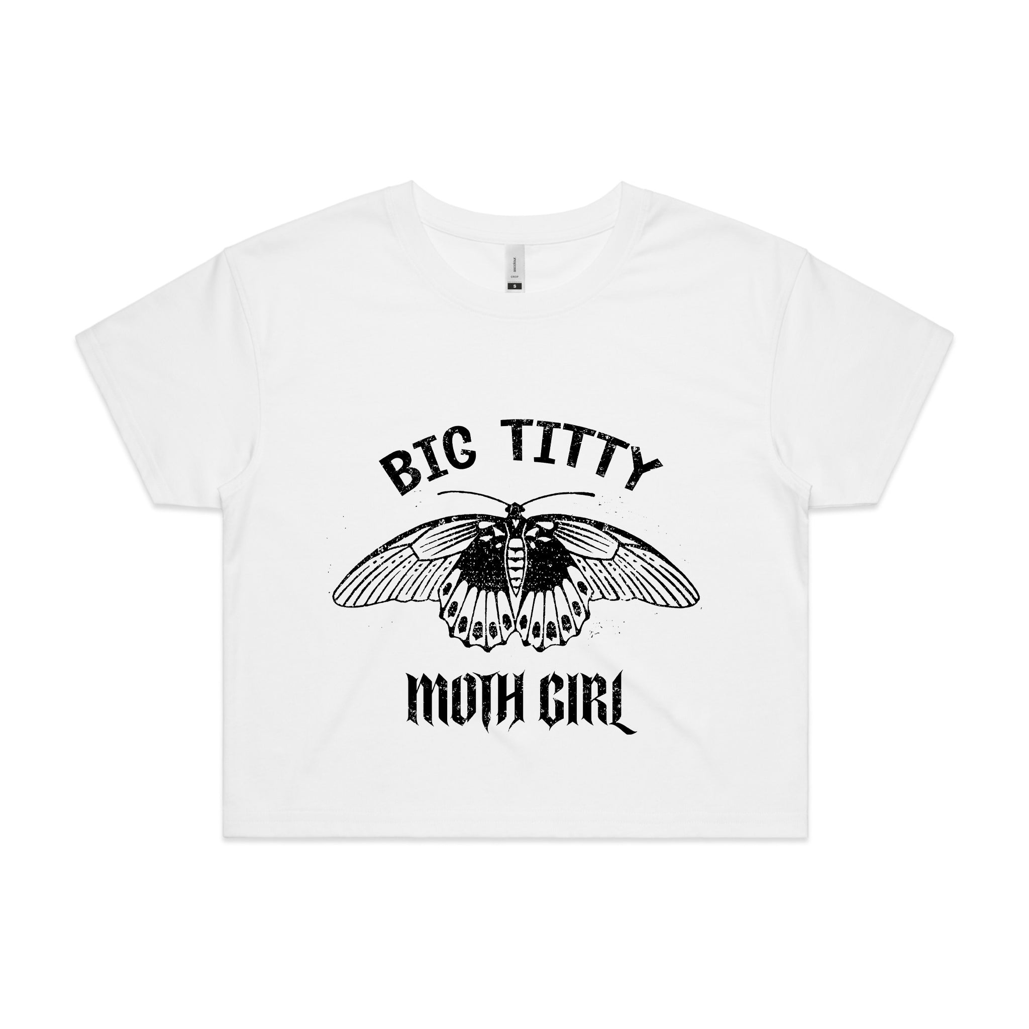 Big Titty Moth Girl Tee