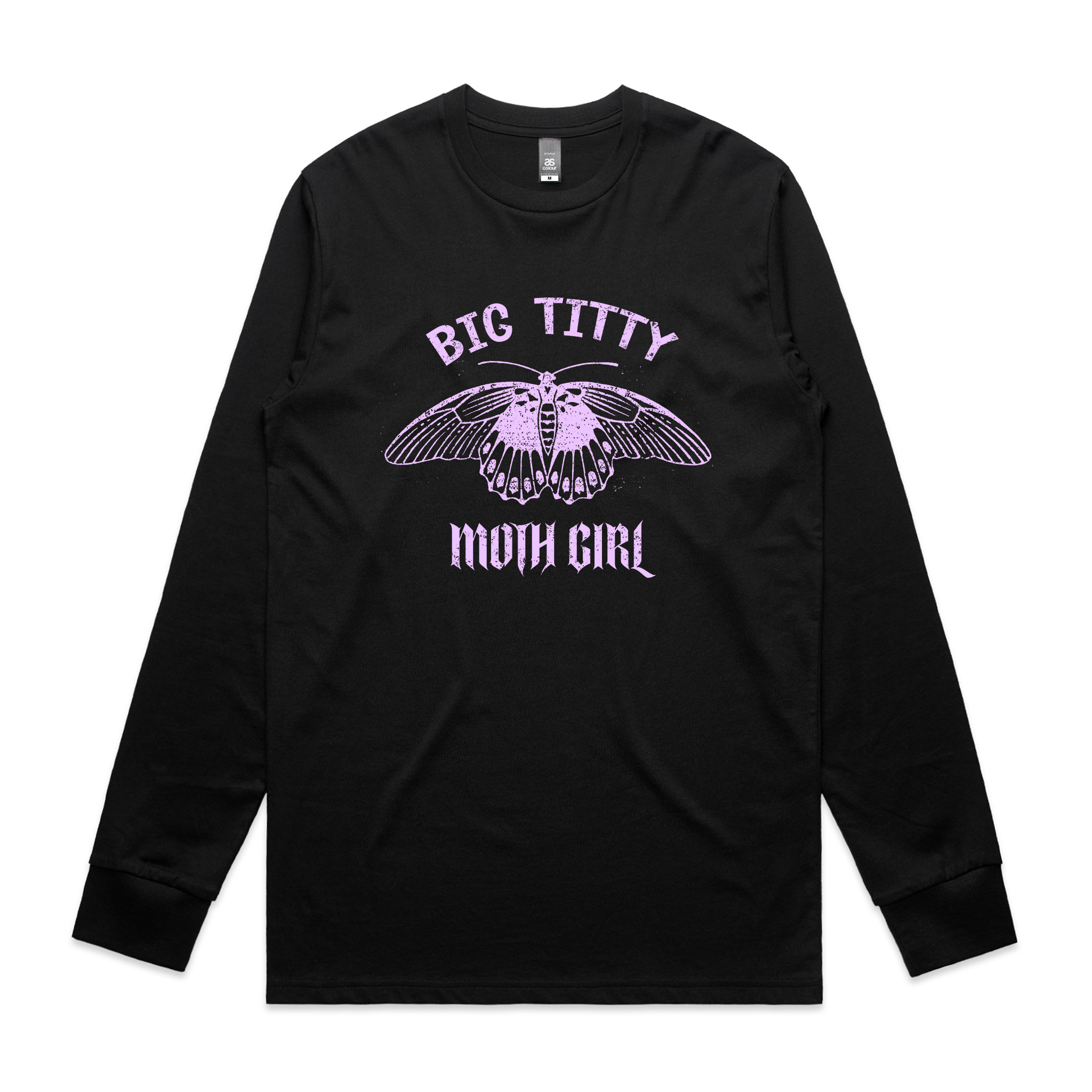 Big Titty Moth Girl Tee