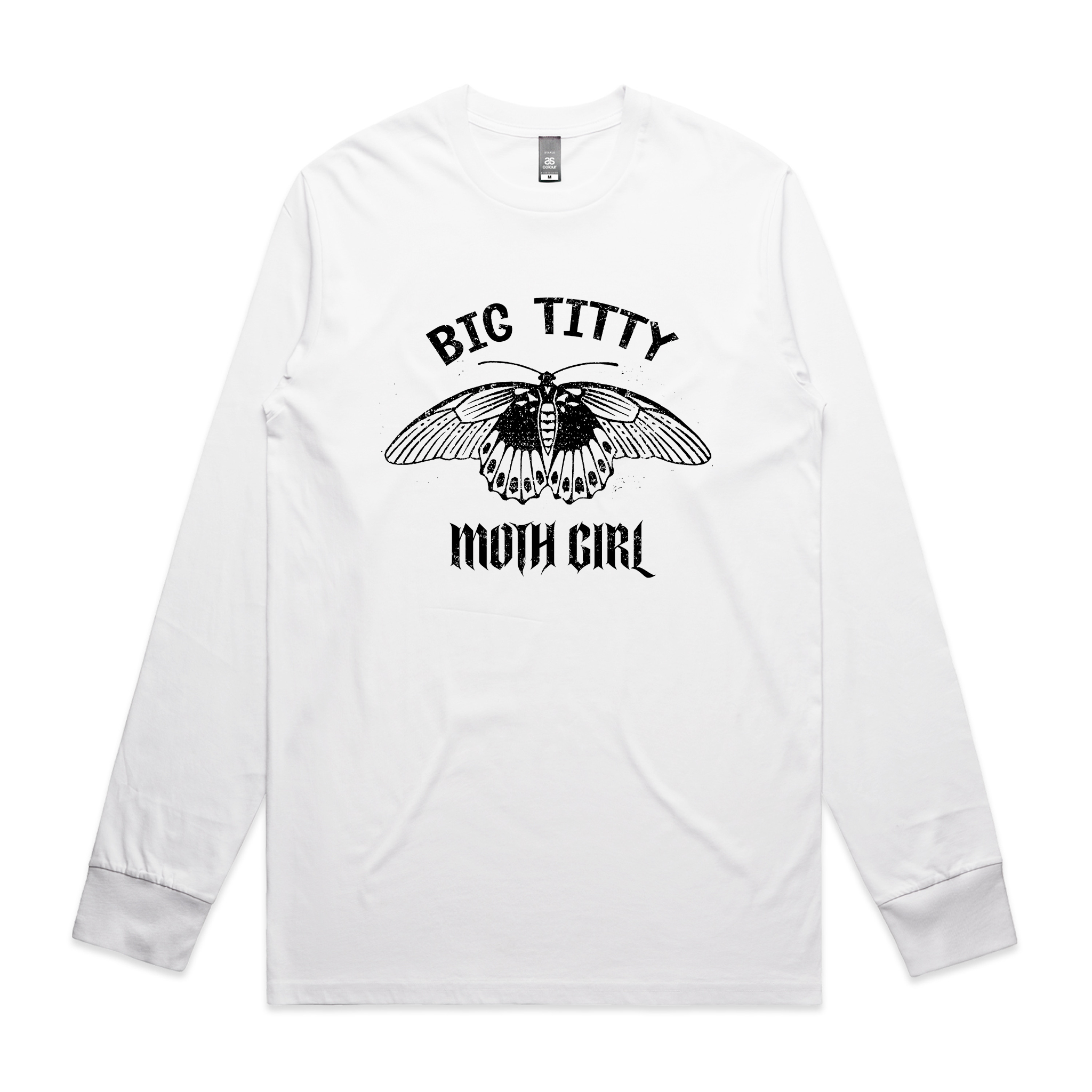 Big Titty Moth Girl Tee