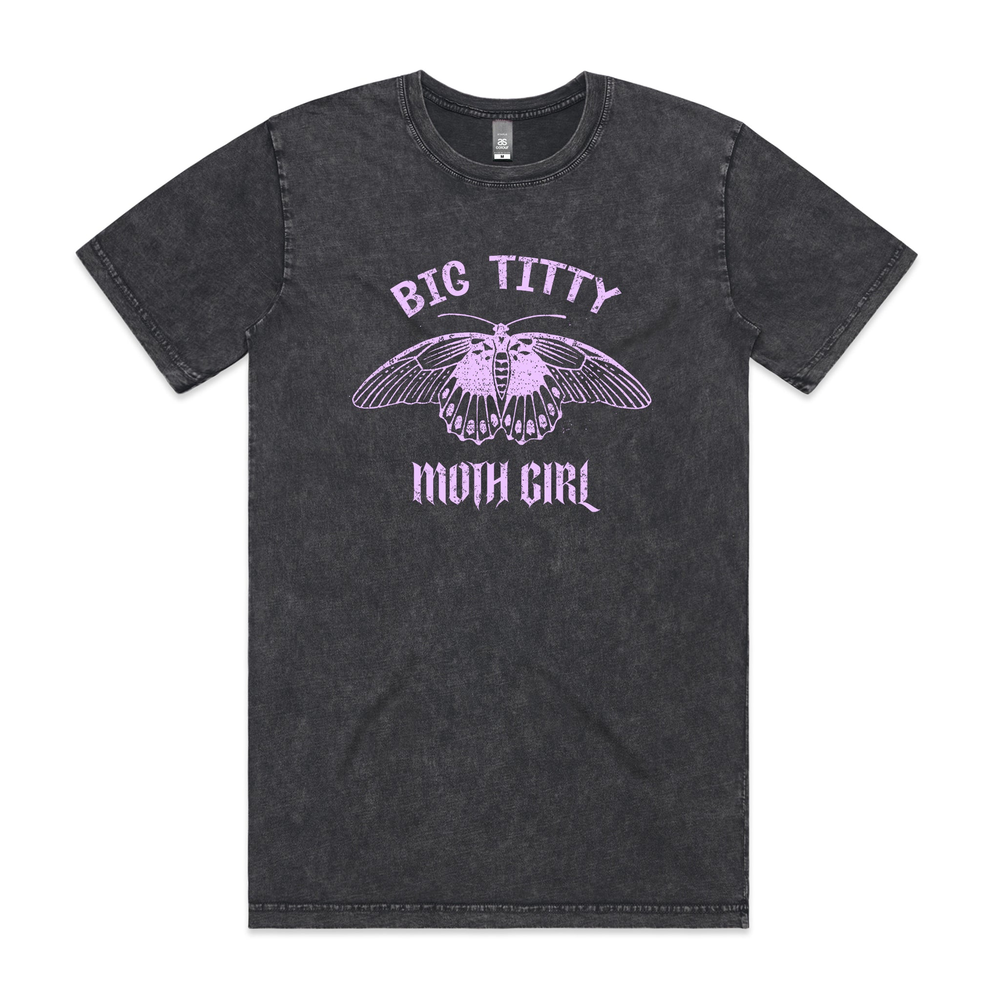 Big Titty Moth Girl Tee