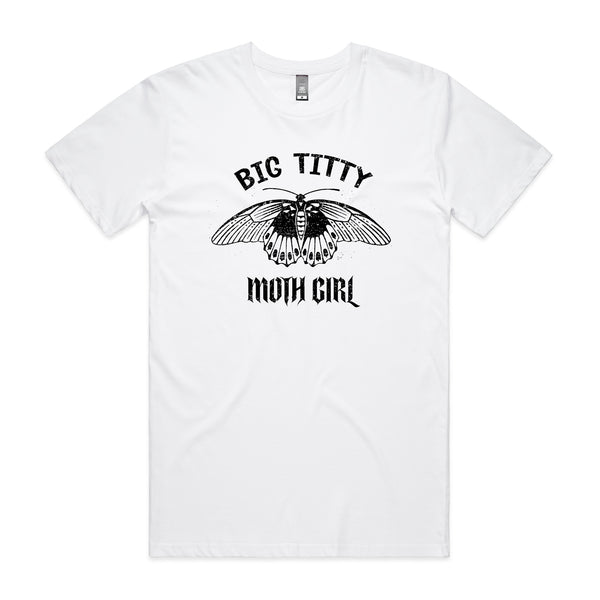 Big Titty Moth Girl Tee