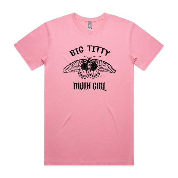 Big Titty Moth Girl Tee