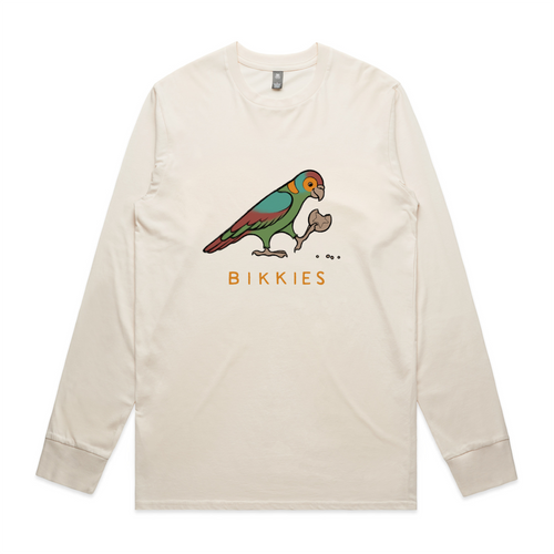 Bikkies Tee by Lonely Kids Club. All clothing from our T-shirts to our shorts and hoodies are ethically made, and printed packed and shipped from Sydney.