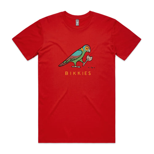 Bikkies Tee by Lonely Kids Club. All clothing from our T-shirts to our shorts and hoodies are ethically made, and printed packed and shipped from Sydney.