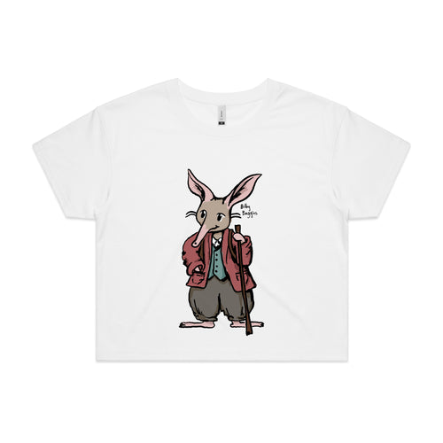 Bilby Baggins Tee by Lonely Kids Club. All clothing from our T-shirts to our shorts and hoodies are ethically made, and printed packed and shipped from Sydney.