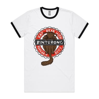 Binturong Tee by Lonely Kids Club. All clothing from our T-shirts to our shorts and hoodies are ethically made, and printed packed and shipped from Sydney.