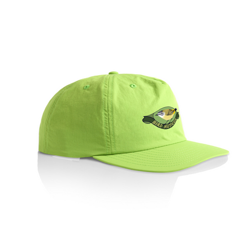 Bird Noticer Cap by Lonely Kids Club. All clothing from our T-shirts to our shorts and hoodies are ethically made, and printed packed and shipped from Sydney.