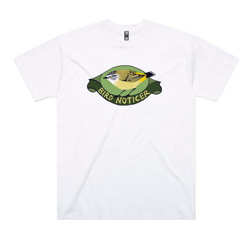 Bird Noticer Oversized Tee by Lonely Kids Club. All clothing from our T-shirts to our shorts and hoodies are ethically made, and printed packed and shipped from Sydney.