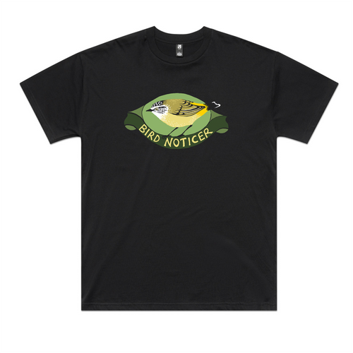 Bird Noticer Oversized Tee by Lonely Kids Club. All clothing from our T-shirts to our shorts and hoodies are ethically made, and printed packed and shipped from Sydney.