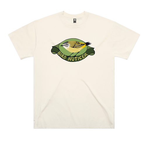 Bird Noticer Oversized Tee by Lonely Kids Club. All clothing from our T-shirts to our shorts and hoodies are ethically made, and printed packed and shipped from Sydney.