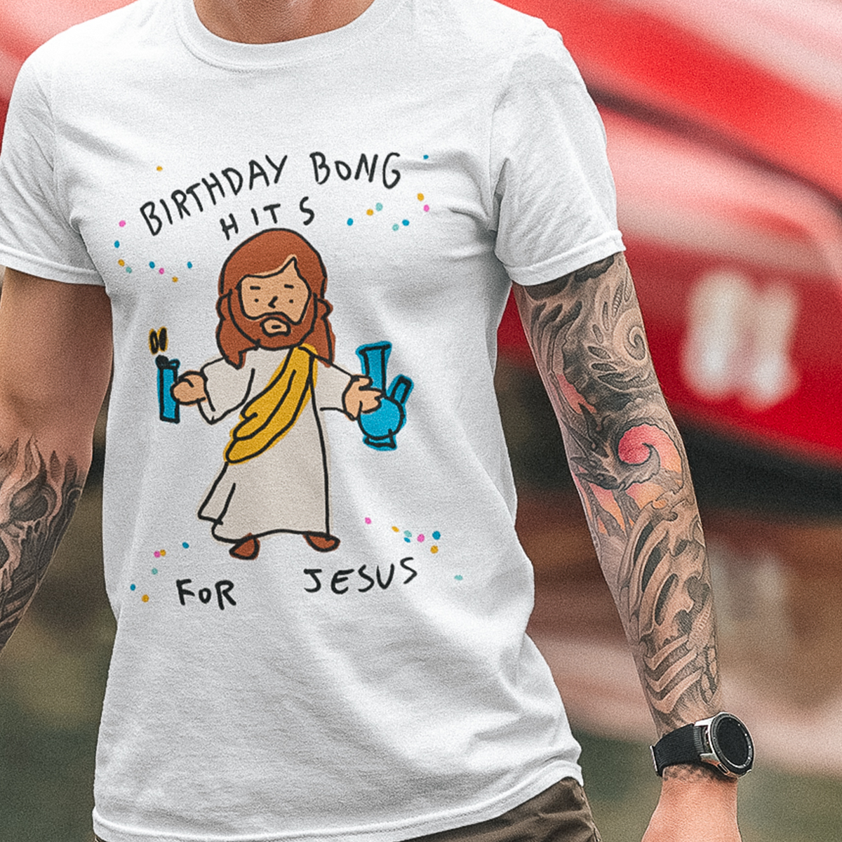 Birthday Bong Hits Tee | Lonely Kids Club Australia