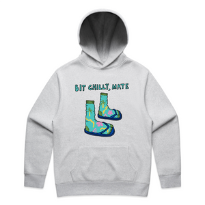 Bit Chilly Hoodie by Lonely Kids Club. All clothing from our T-shirts to our shorts and hoodies are ethically made, and printed packed and shipped from Sydney.