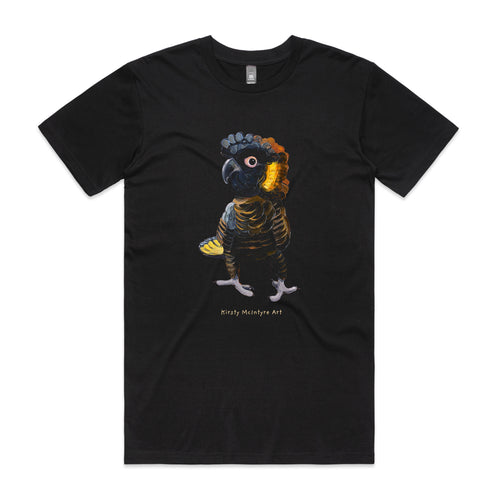 Back In Black Tee by Lonely Kids Club. All clothing from our T-shirts to our shorts and hoodies are ethically made, and printed packed and shipped from Sydney.