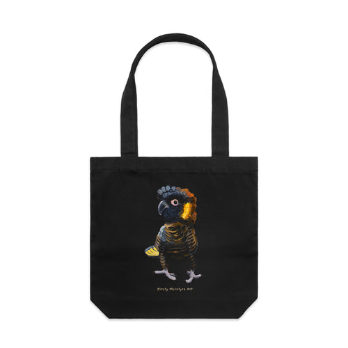 Back In Black Tote by Lonely Kids Club. All clothing from our T-shirts to our shorts and hoodies are ethically made, and printed packed and shipped from Sydney.