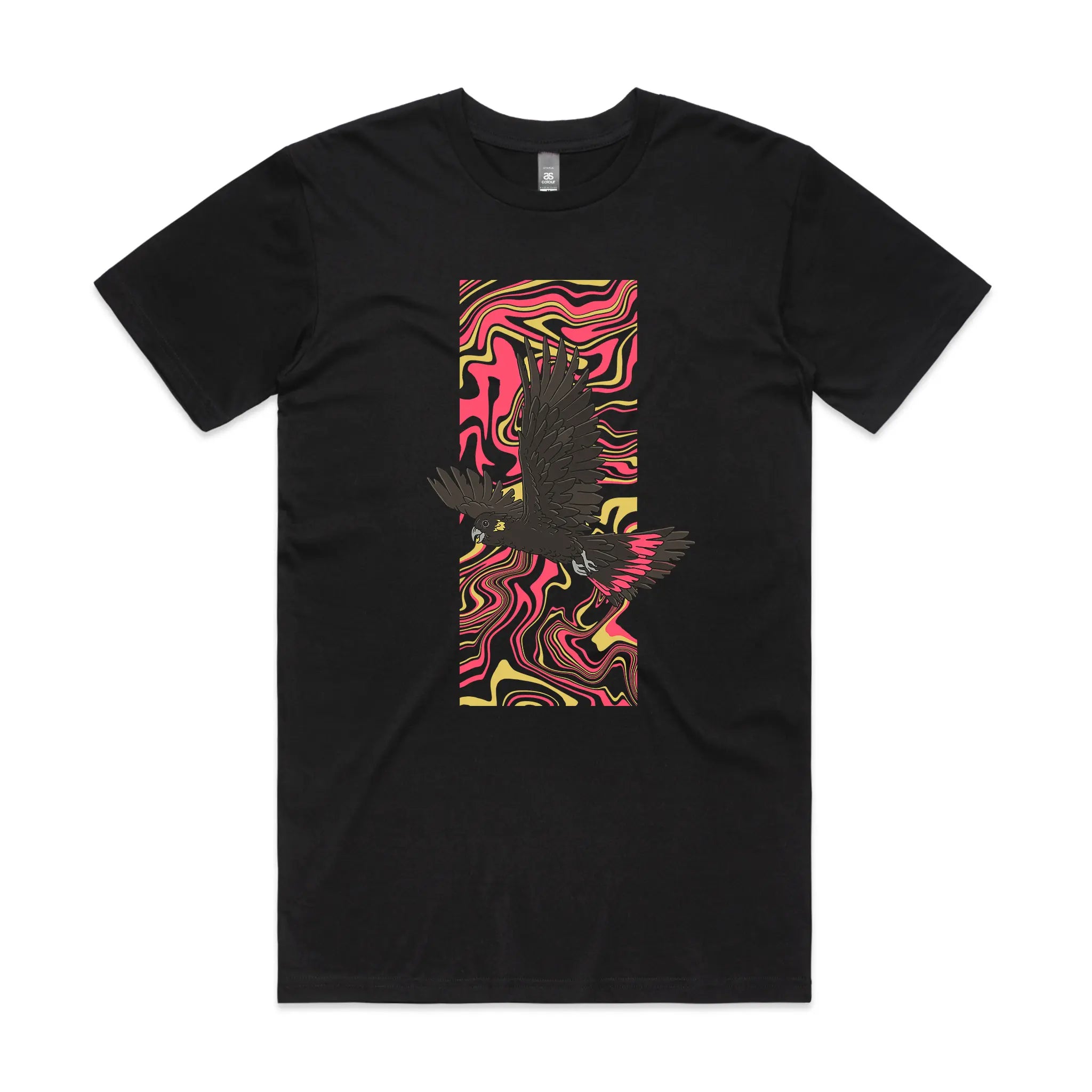 Black Cockatoo Swirl Tee