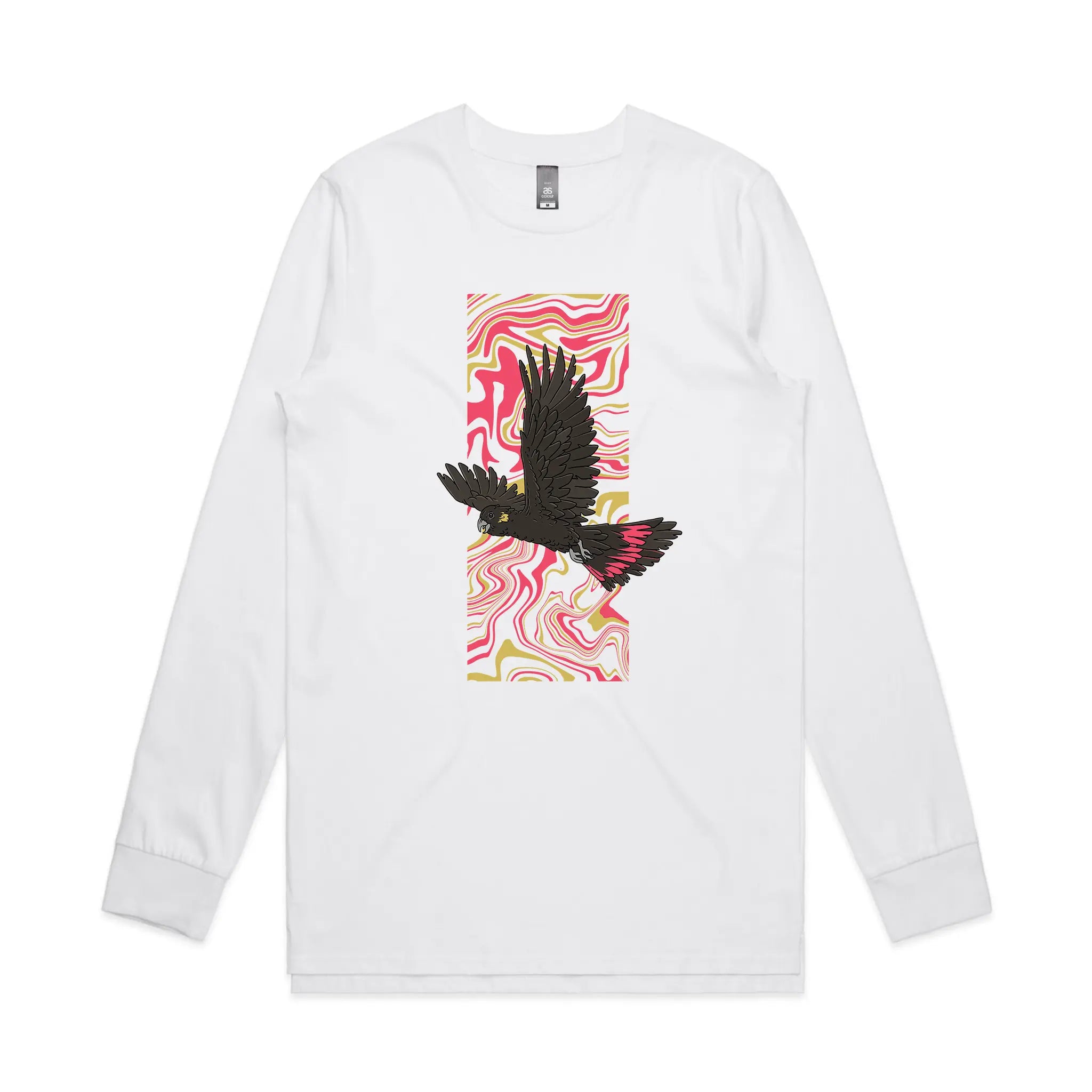 Black Cockatoo Swirl Tee