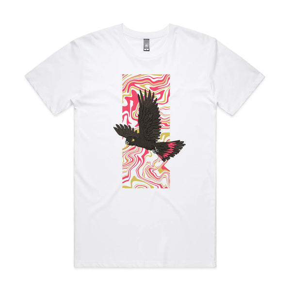 Black Cockatoo Swirl Tee