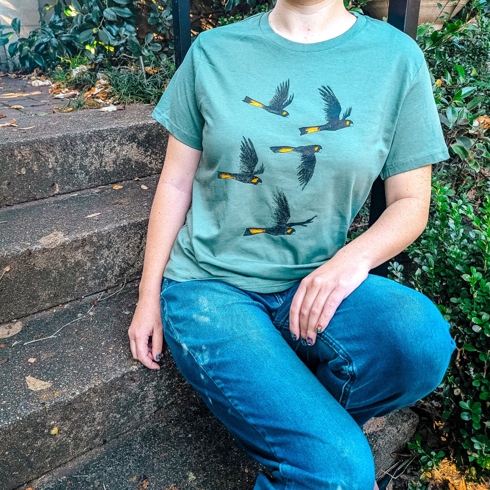 Yellow Tailed Black Cockatoos Tee