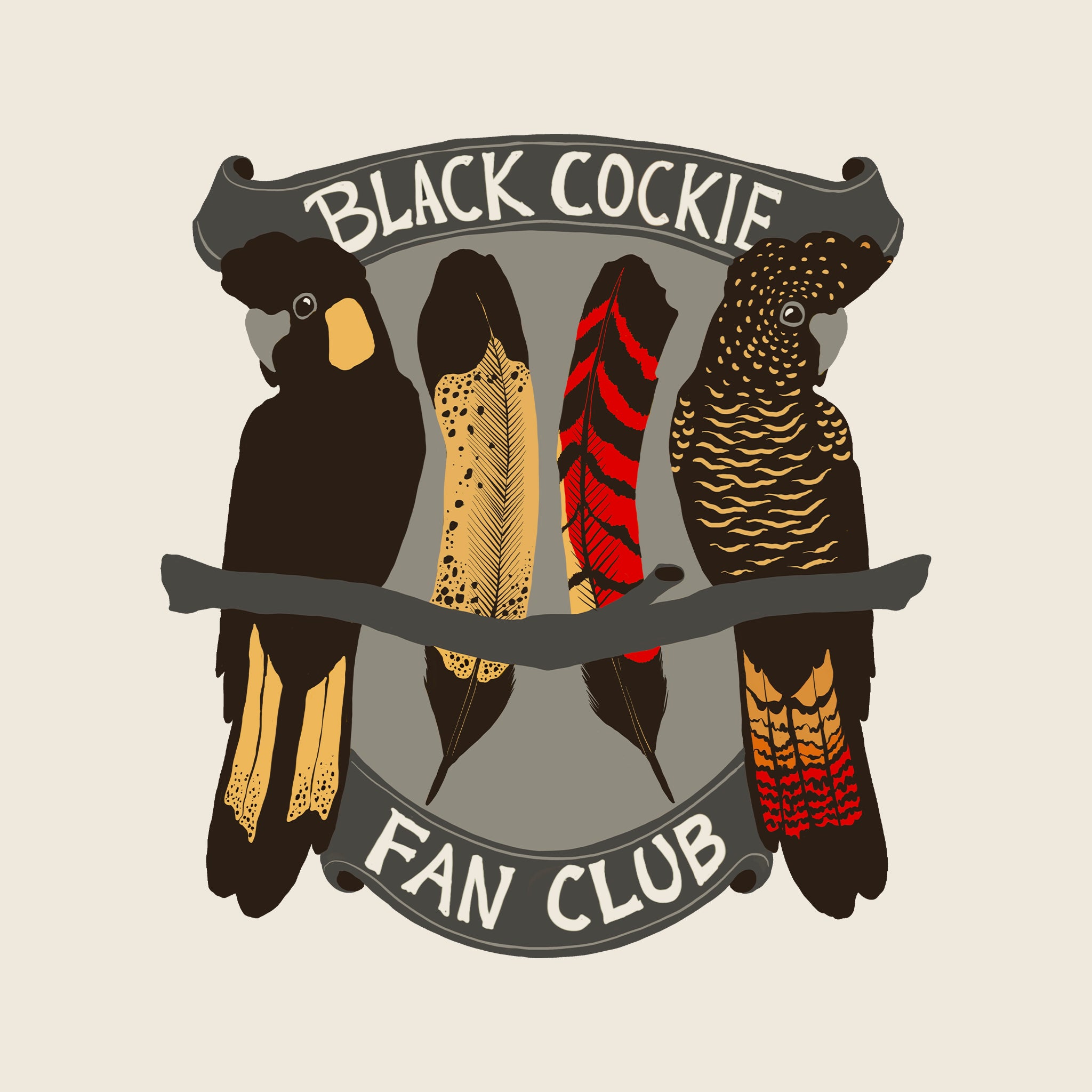 Black Cockie Fan Club Tee