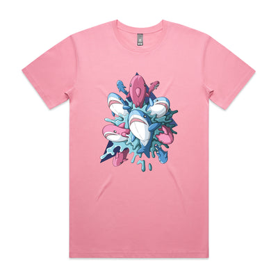 Blahaj Tee by Lonely Kids Club. All clothing from our T-shirts to our shorts and hoodies are ethically made, and printed packed and shipped from Sydney.