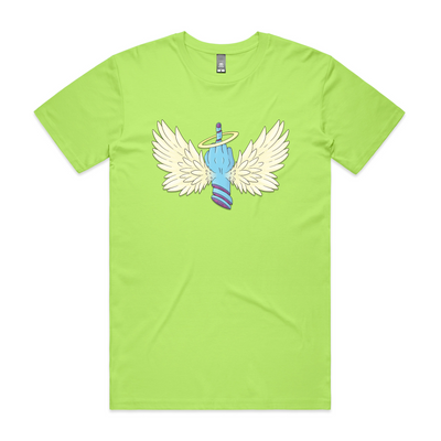 Bless You Tee by Lonely Kids Club. All clothing from our T-shirts to our shorts and hoodies are ethically made, and printed packed and shipped from Sydney.