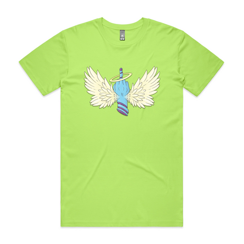 Bless You Tee by Lonely Kids Club. All clothing from our T-shirts to our shorts and hoodies are ethically made, and printed packed and shipped from Sydney.