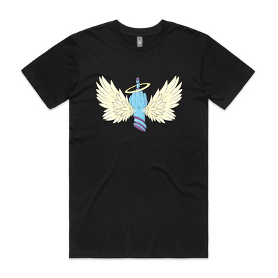 Bless You Tee by Lonely Kids Club. All clothing from our T-shirts to our shorts and hoodies are ethically made, and printed packed and shipped from Sydney.
