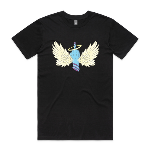 Bless You Tee by Lonely Kids Club. All clothing from our T-shirts to our shorts and hoodies are ethically made, and printed packed and shipped from Sydney.