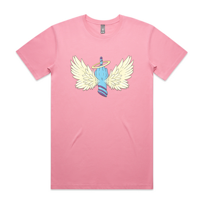 Bless You Tee by Lonely Kids Club. All clothing from our T-shirts to our shorts and hoodies are ethically made, and printed packed and shipped from Sydney.