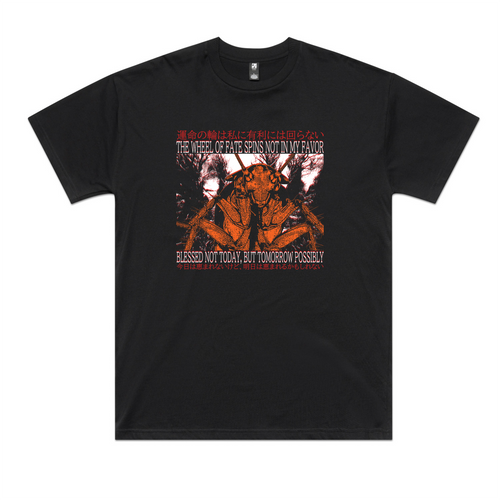 Blessed Not Today Tee by Lonely Kids Club. All clothing from our T-shirts to our shorts and hoodies are ethically made, and printed packed and shipped from Sydney.
