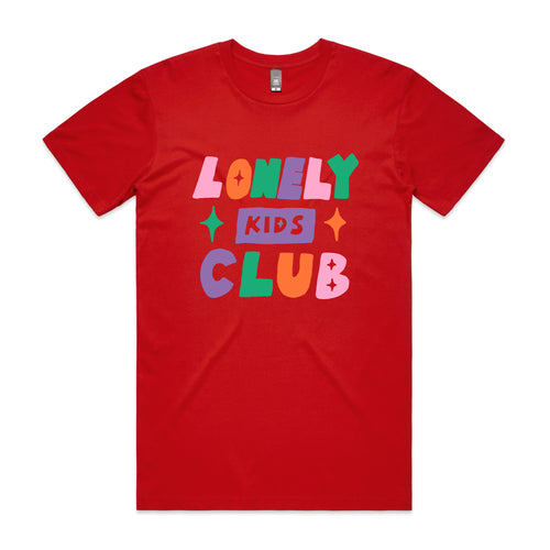 LKC Block Tee by Lonely Kids Club. All clothing from our T-shirts to our shorts and hoodies are ethically made, and printed packed and shipped from Sydney.