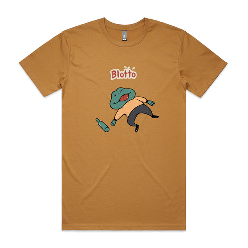 Blotto Tee by Lonely Kids Club. All clothing from our T-shirts to our shorts and hoodies are ethically made, and printed packed and shipped from Sydney.