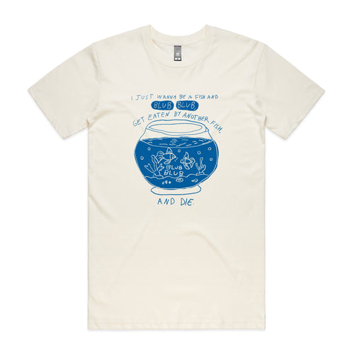Blub Blub Tee by Lonely Kids Club. All clothing from our T-shirts to our shorts and hoodies are ethically made, and printed packed and shipped from Sydney.