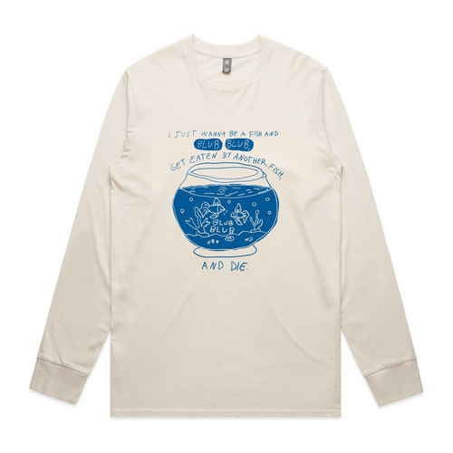 Blub Blub Tee by Lonely Kids Club. All clothing from our T-shirts to our shorts and hoodies are ethically made, and printed packed and shipped from Sydney.