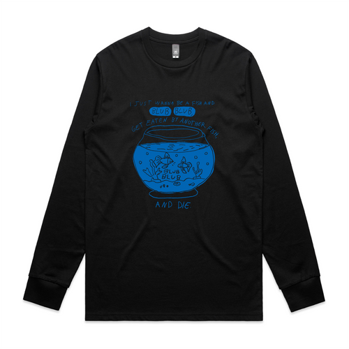Blub Blub Tee by Lonely Kids Club. All clothing from our T-shirts to our shorts and hoodies are ethically made, and printed packed and shipped from Sydney.